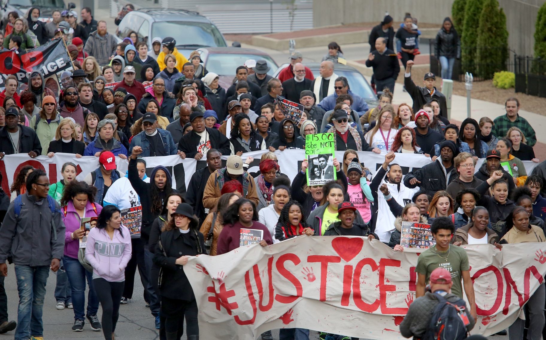 Tony Robinson march
